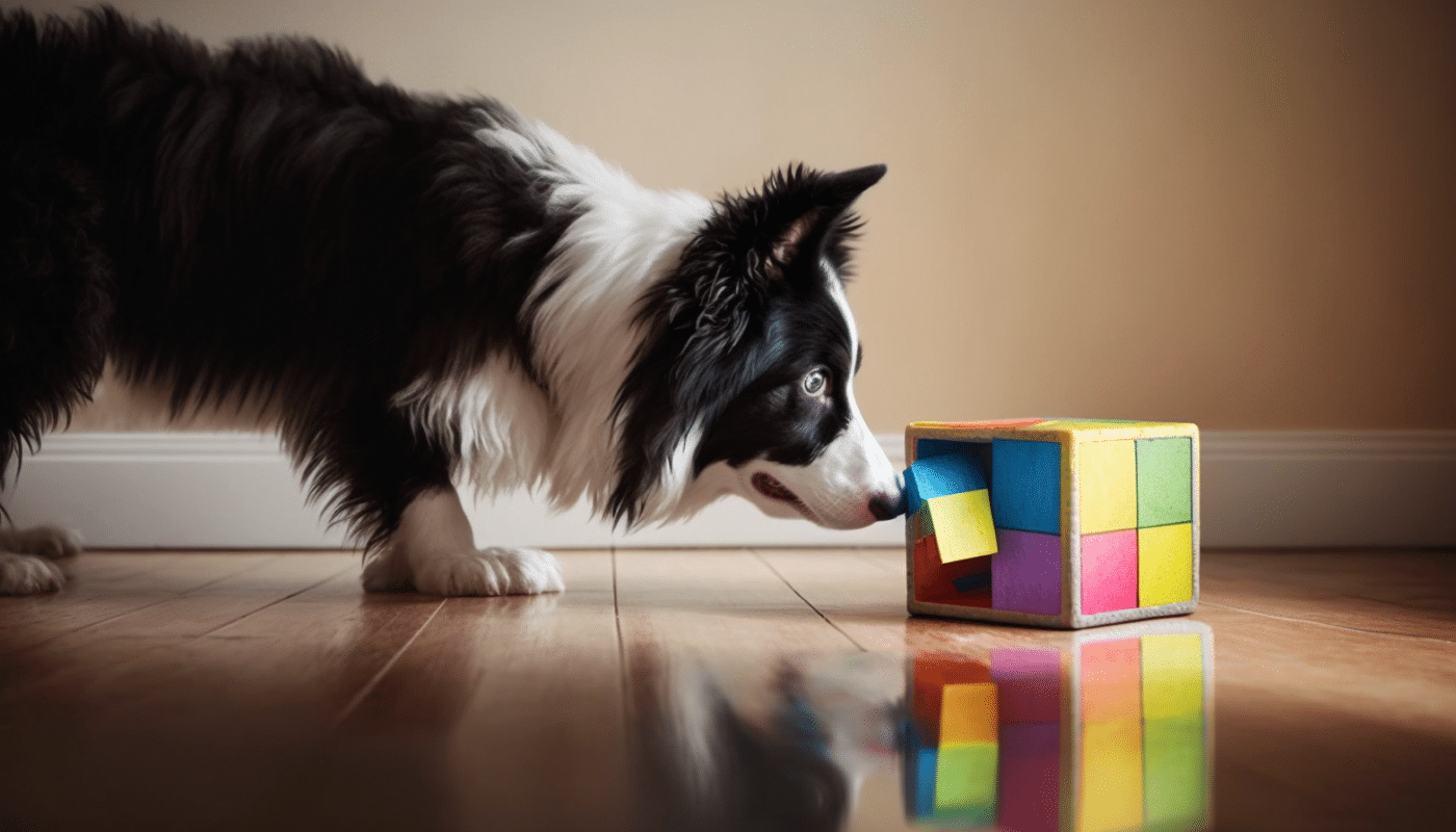 Exercices mentaux Border Collie - occupation, jeu